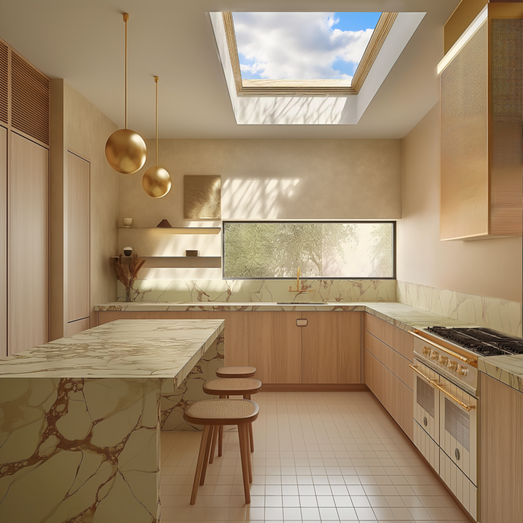 Online design Contemporary Kitchen by Sanaz M. thumbnail