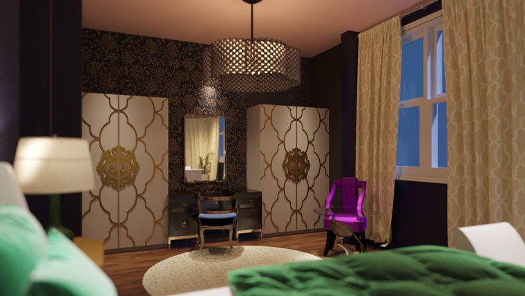 Online design Eclectic Bedroom by Aida A. thumbnail