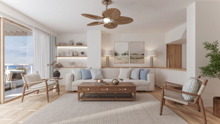 Online design Beach Living Room by Hazel C. thumbnail