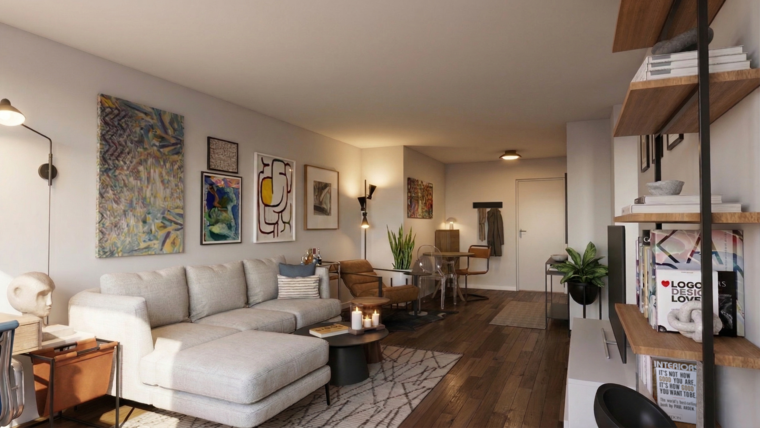 Online design Eclectic Combined Living/Dining by Marlene R. thumbnail