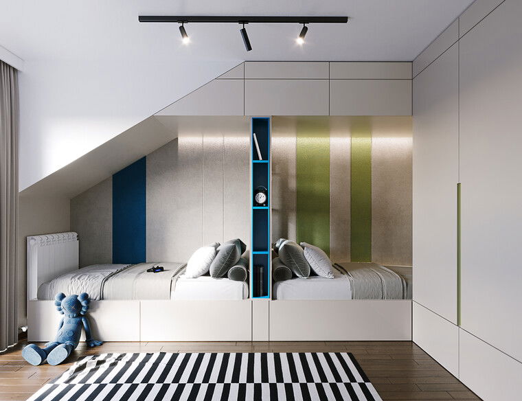 Online design Contemporary Kids Room by Jelena D. thumbnail