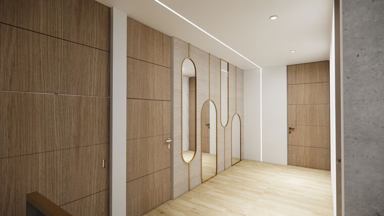 Online design Modern Hallway/Entry by Sara P. thumbnail