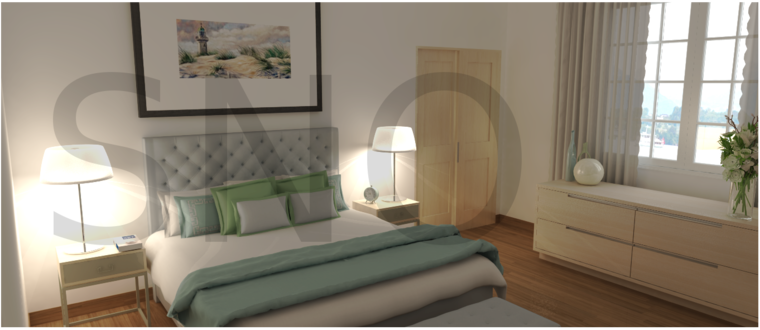 Online design Contemporary Bedroom by Shanthi O. thumbnail
