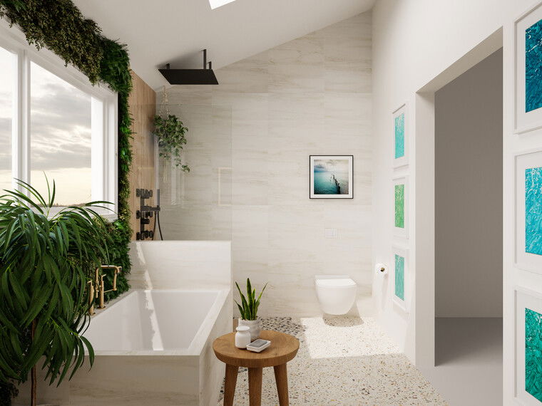 Online design Beach Bathroom by Casey H. thumbnail