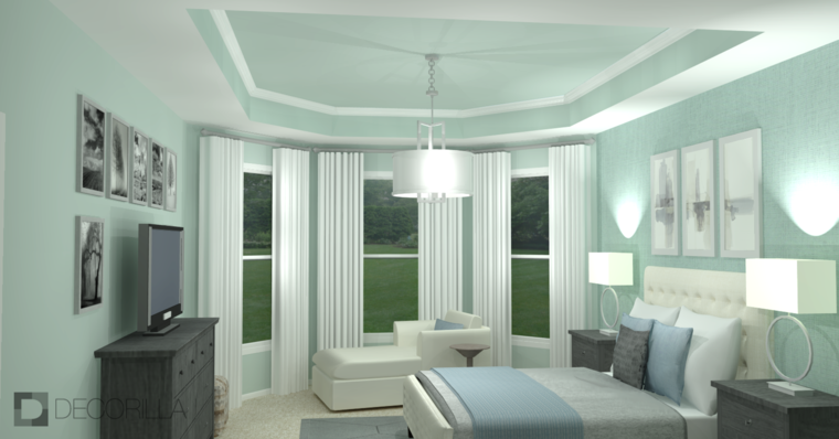 Online design Transitional Bedroom by Amber K. thumbnail