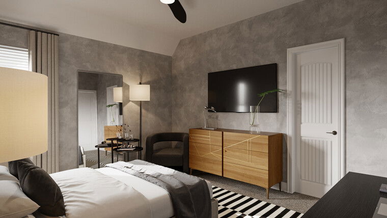 Online design Modern Bedroom by Erika F. thumbnail