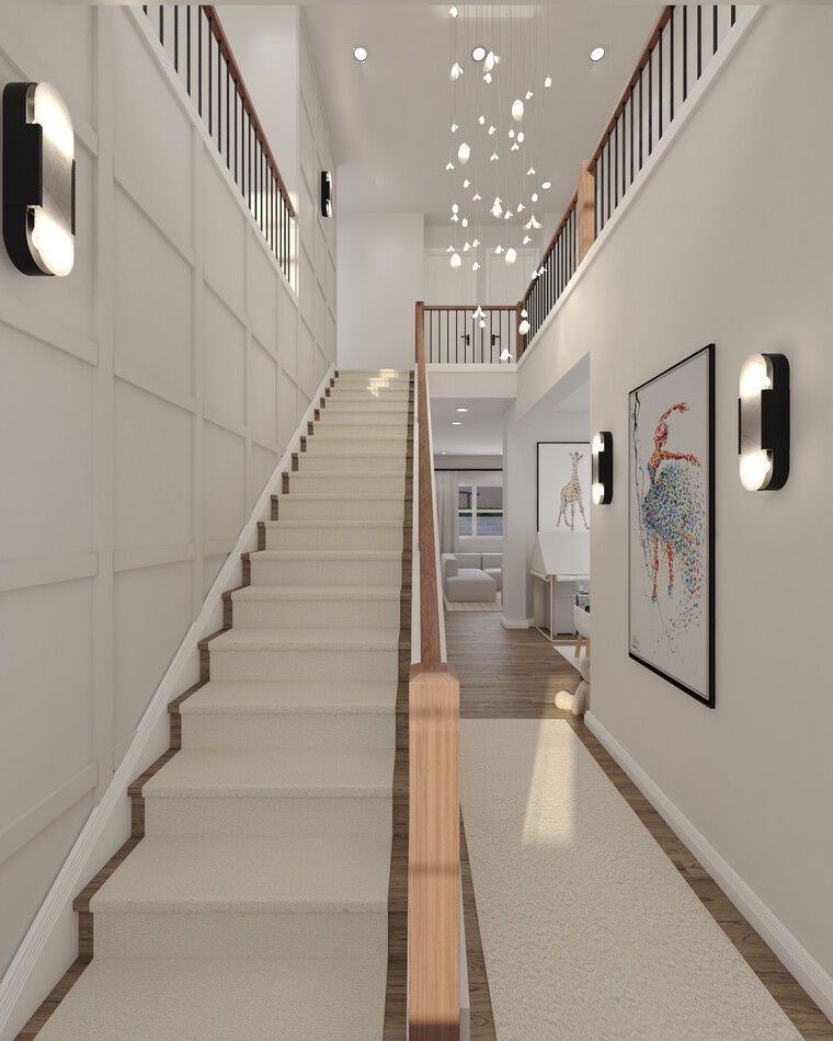 Diseño en línea Pasillo/Entrada moderna por Nikola P. miniatura