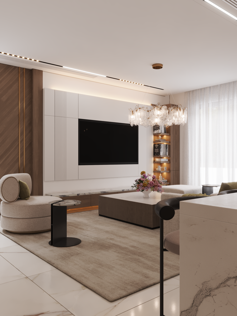 Online design Modern Living Room by Tara M. thumbnail