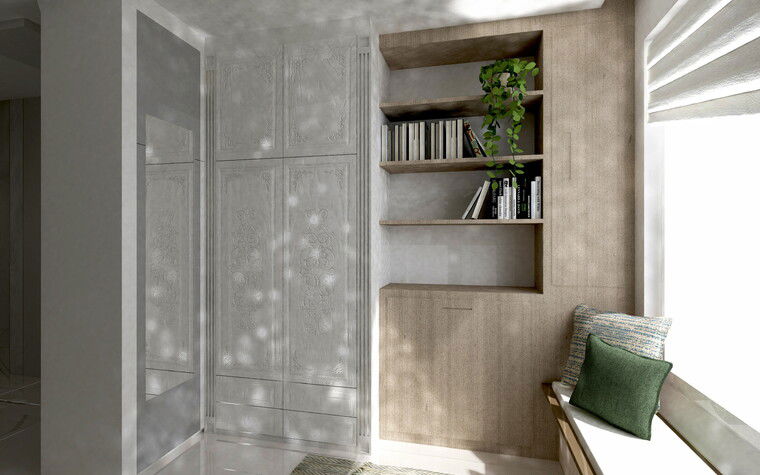 Online design Transitional Home Office by Nazila A. thumbnail