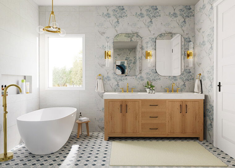 Online design Modern Bathroom by Nicholas M. thumbnail