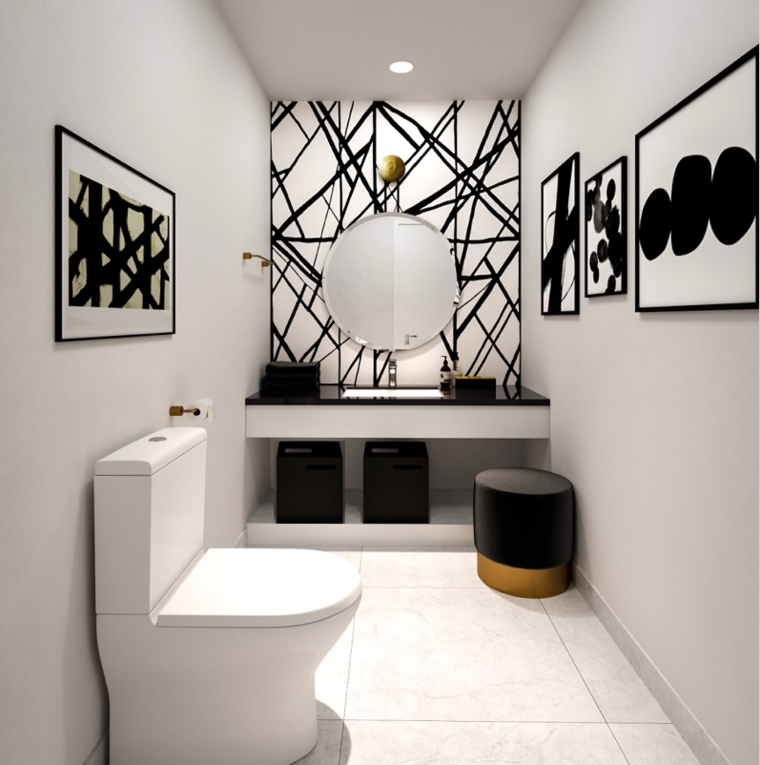 Moodboard de Acentos Turquesa para Apartamento de Alta Gama thumb