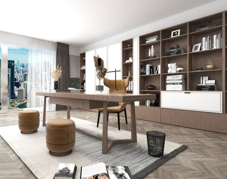 Online design Glamorous Home Office by Vida N. thumbnail