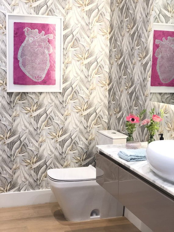 Diseño en línea Baño Moderno por Marcela O. miniatura