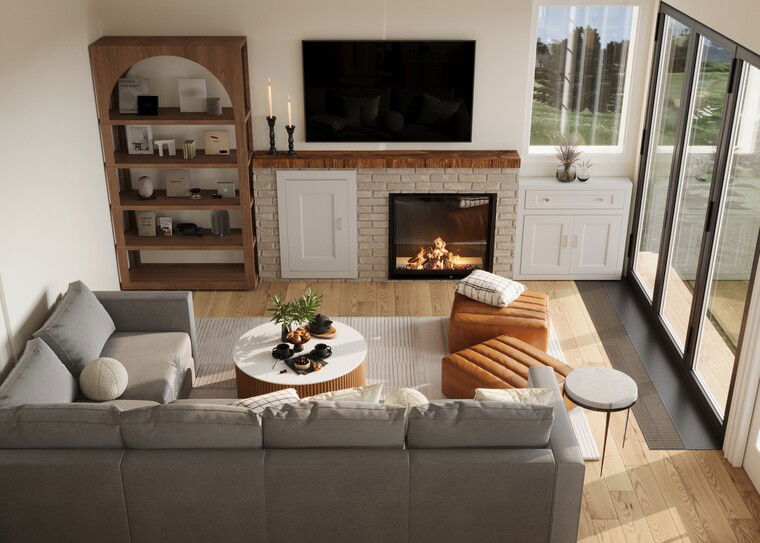 Online design Transitional Living Room by Samantha B. thumbnail