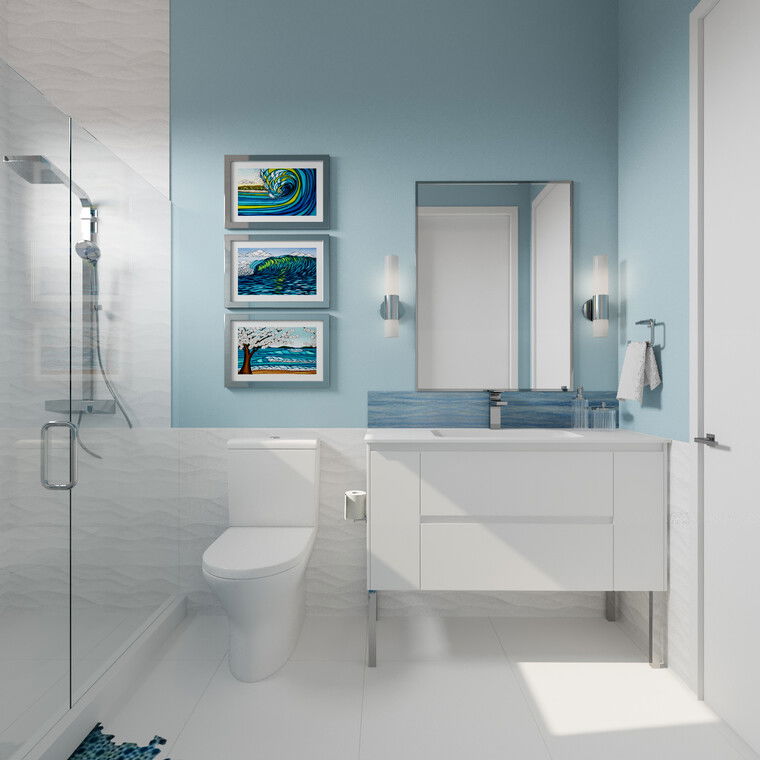 Online design Beach Bathroom by Wanda P. thumbnail