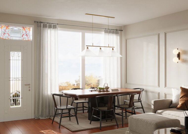 Online design Transitional Living Room by Jessica Z. thumbnail