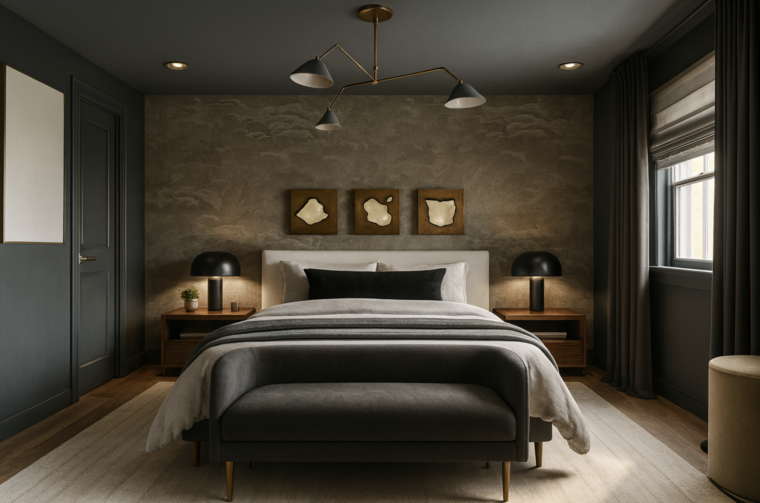 Online design Glamorous Bedroom by Stacy D. thumbnail