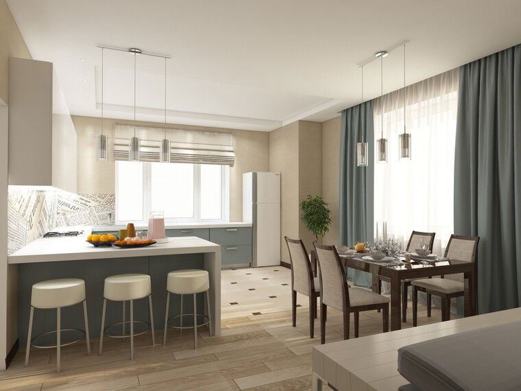 Online design Contemporary Kitchen by Luba K. thumbnail