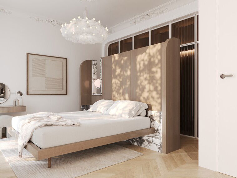 Online design Traditional Bedroom by Ilirida S. thumbnail