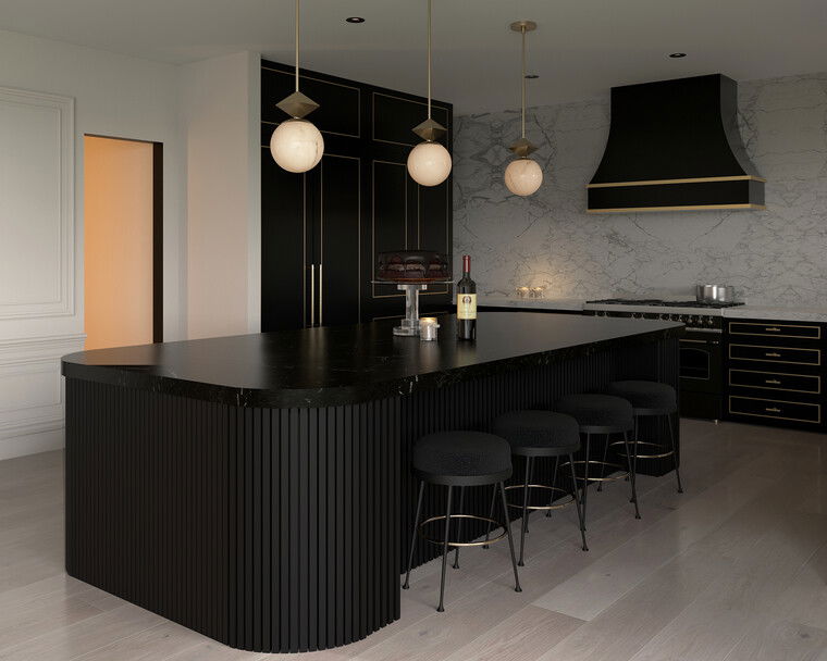 Online design Glamorous Kitchen by Nathalie I. thumbnail