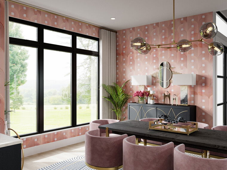 Online design Glamorous Dining Room by Casey H. thumbnail