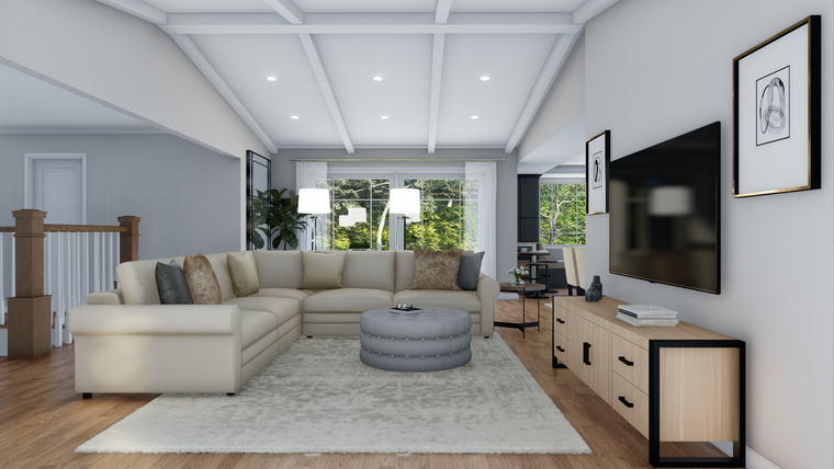 Online design Contemporary Living Room by Picharat A. thumbnail