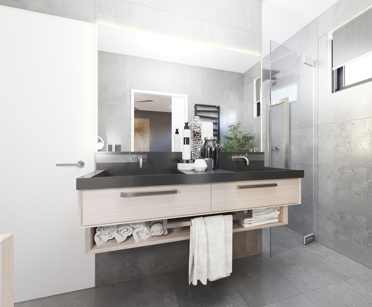 Diseño en línea Contemporáneo de Baño por Anahit M. miniatura