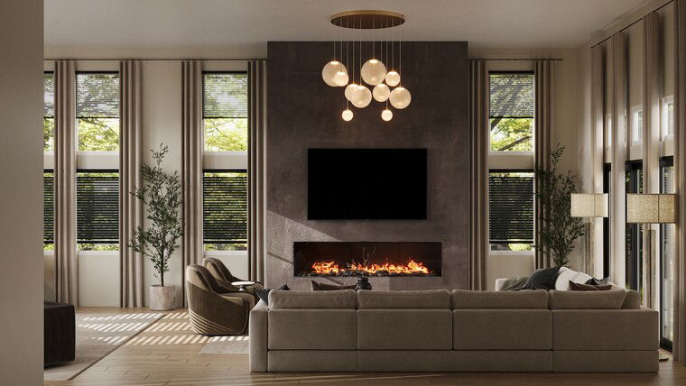 Online design Modern Living Room by Erika F. thumbnail