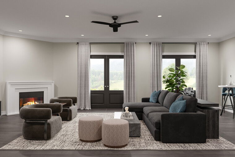 Online design Transitional Living Room by Yosef R. thumbnail