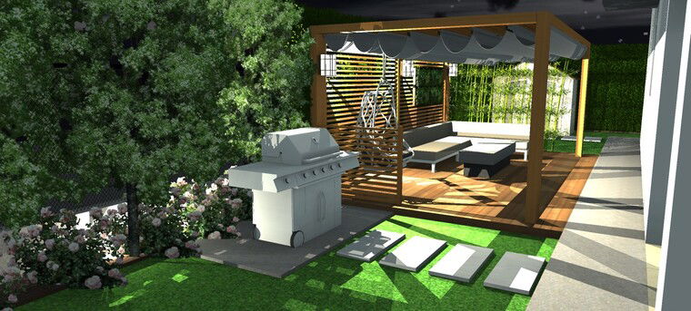 Online design Contemporary Patio by Ana I. thumbnail