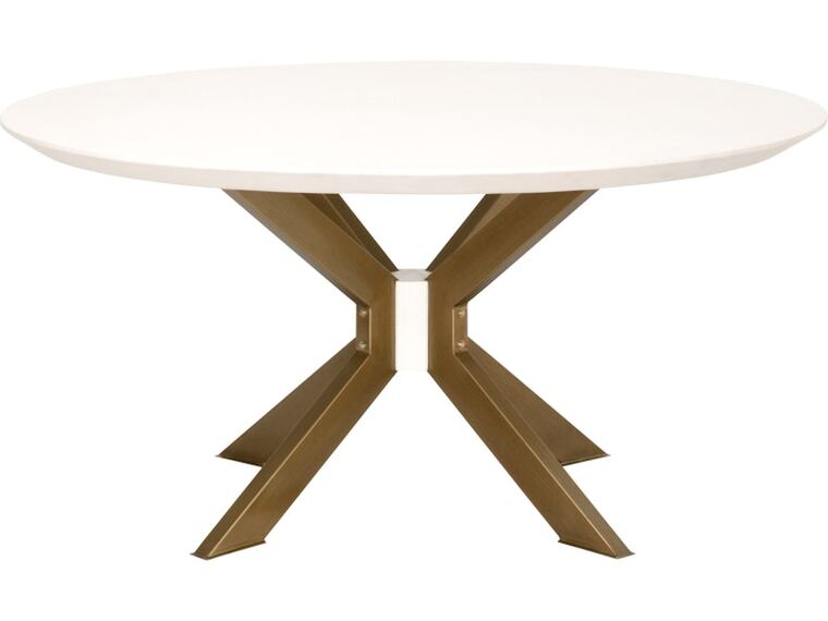 OPEN BOX District 60' Round Dining Table large image 