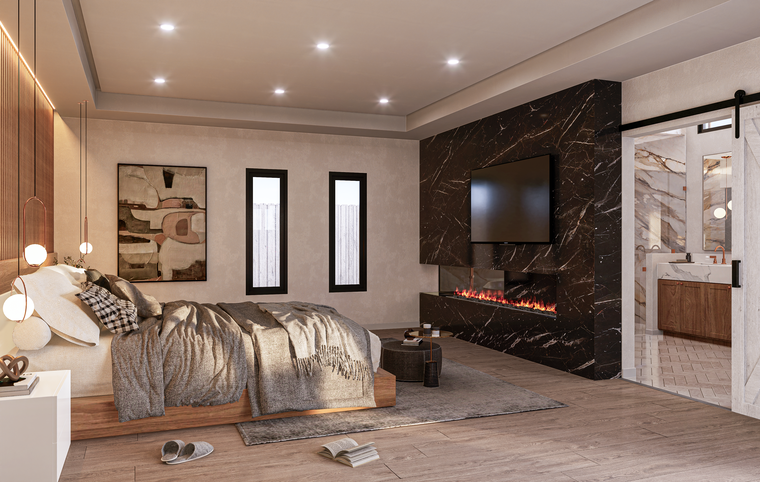 Diseño en línea Dormitorio moderno de Irene W. miniatura