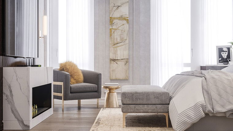 Online design Glamorous Bedroom by Mladen C. thumbnail