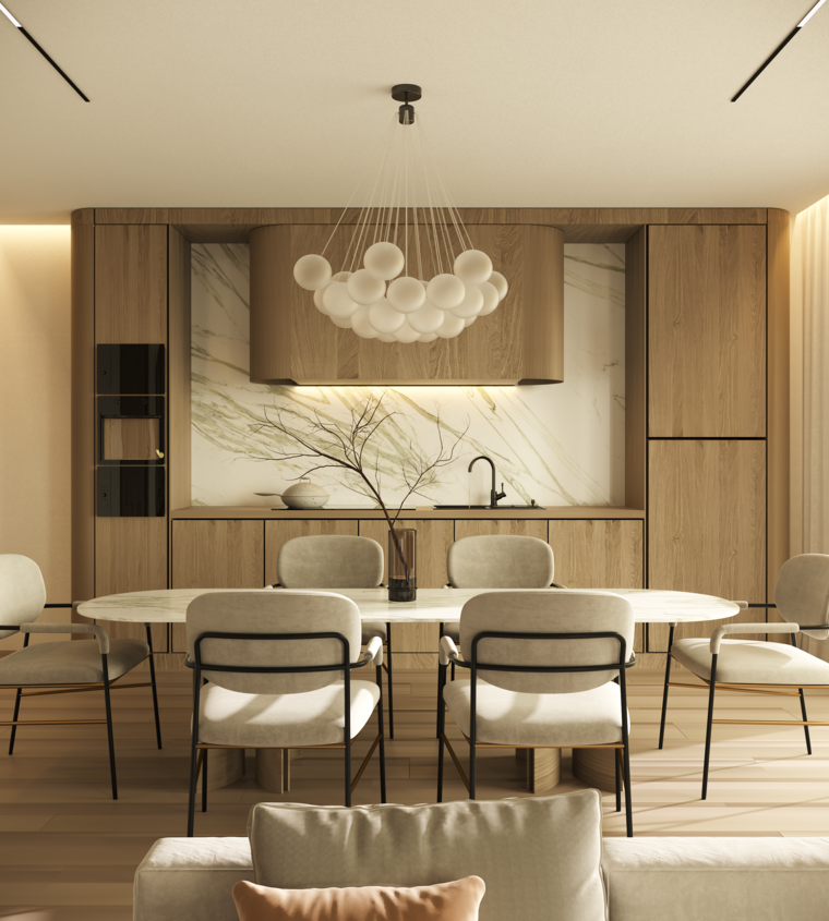 Online design Contemporary Kitchen by Pateniah M. thumbnail