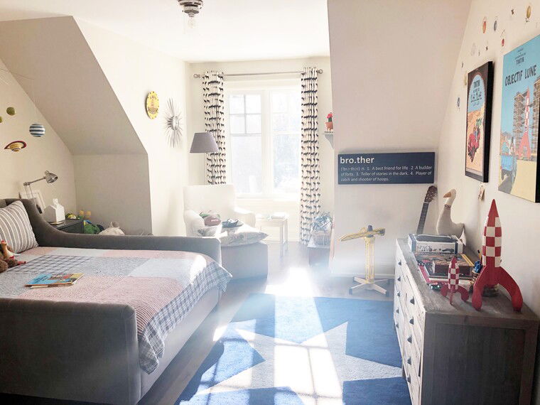 Diseño en línea Dormitorio Ecléctico por Karen M. miniatura