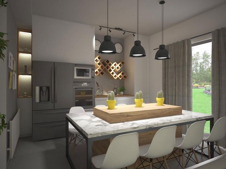 Online design Modern Kitchen by Ioana A. thumbnail