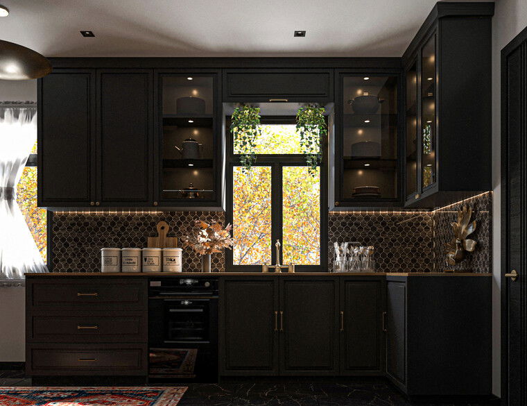 Online design Transitional Kitchen by Sahar M. thumbnail
