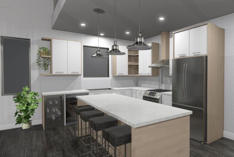 Online design Contemporary Kitchen by Natalie S. thumbnail