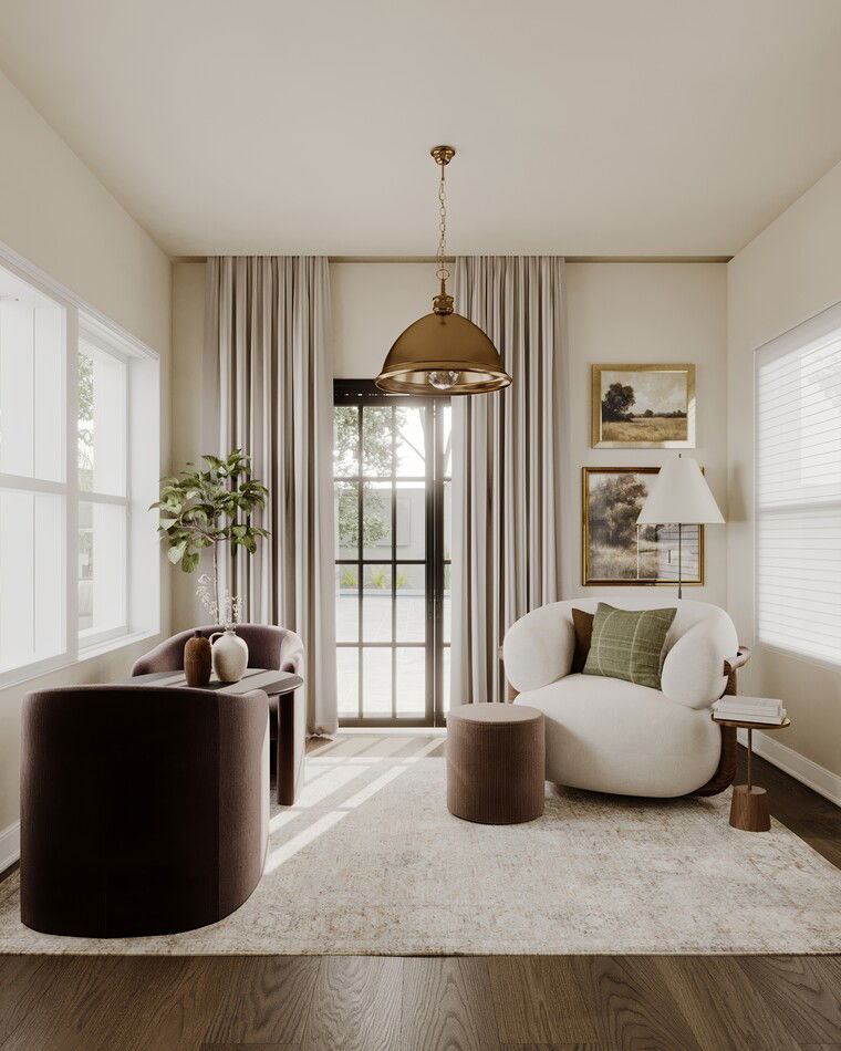 Online design Contemporary Living Room by Pateniah M. thumbnail