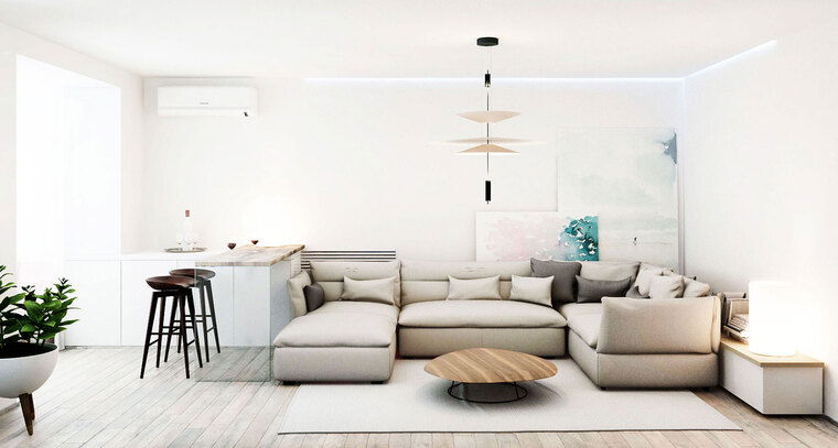 Online design Contemporary Living Room by Margaryta S. thumbnail