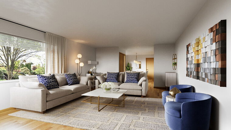 Online design Country/Cottage Living Room by Franzi K. thumbnail