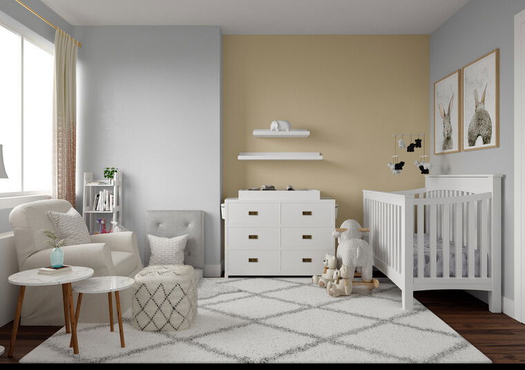 Online design Transitional Nursery by Lauren A. thumbnail