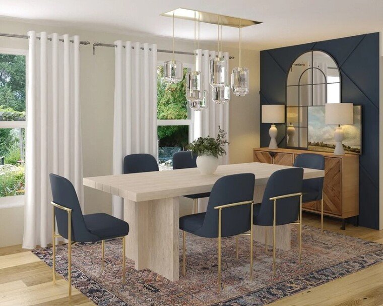 Online design Transitional Dining Room by Annie L. thumbnail