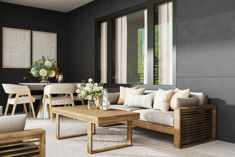 Online design Modern Patio by Kamila A. thumbnail