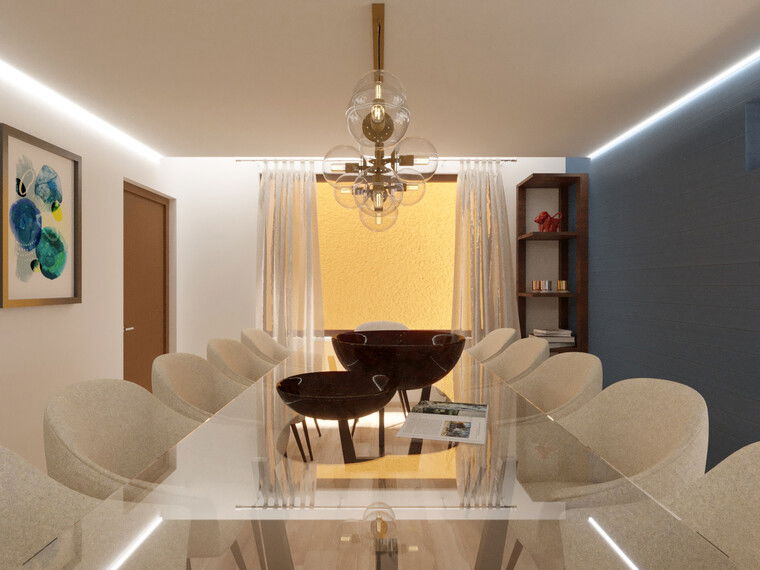 Online design Contemporary Dining Room by Sophia A. thumbnail