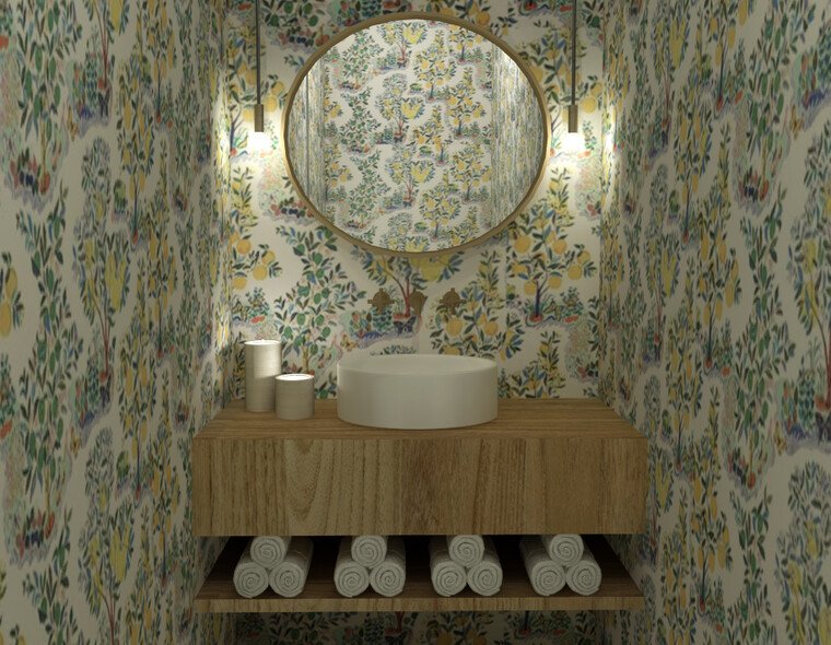 Online design Modern Bathroom by Caroline B. thumbnail