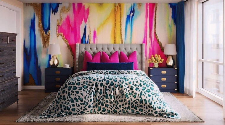 Online design Glamorous Bedroom by Tee A. thumbnail