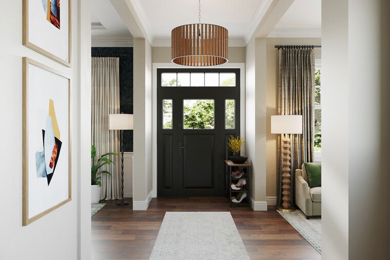 Online design Transitional Hallway/Entry by Jillian M. thumbnail