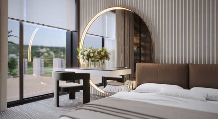 Online design Modern Bedroom by Alice H. thumbnail
