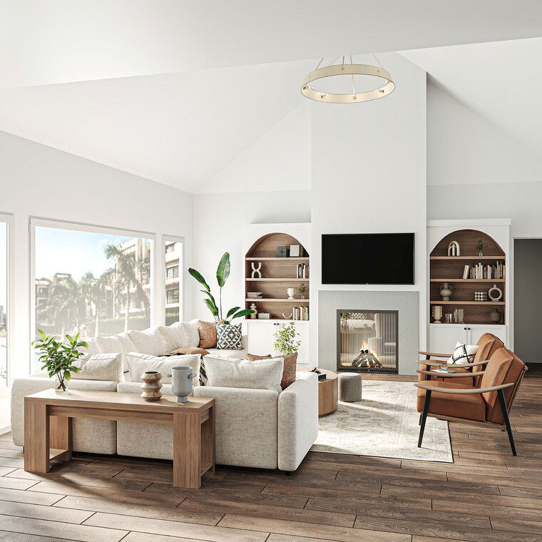 Online design Contemporary Living Room by Esra S. thumbnail